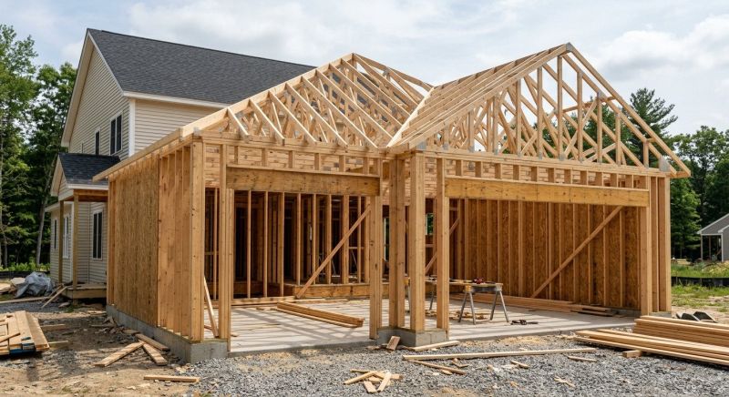 Attic Framing in Kansas City, KS