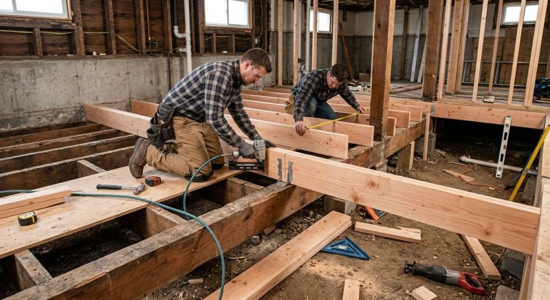 Joists Replacement in Wilmington, NC