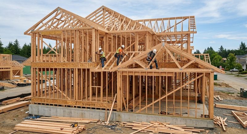 Rough Framing Service in Conroe, TX