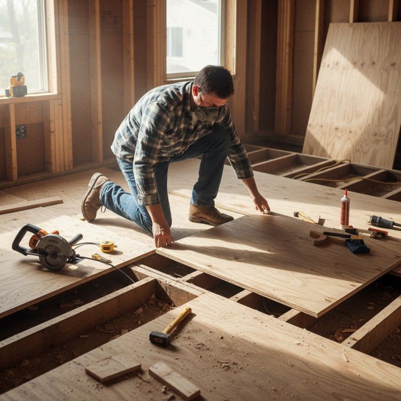 Attic Subfloor Installation in Conroe, TX