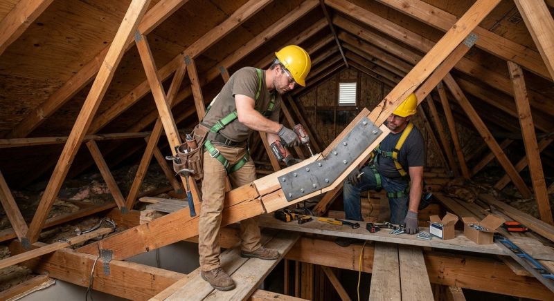 Broken Truss Repair in Kansas City, KS