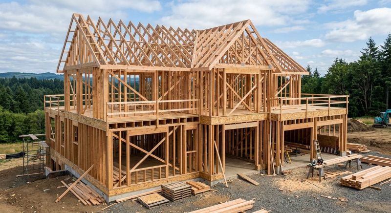 Building Framing in Conroe, TX