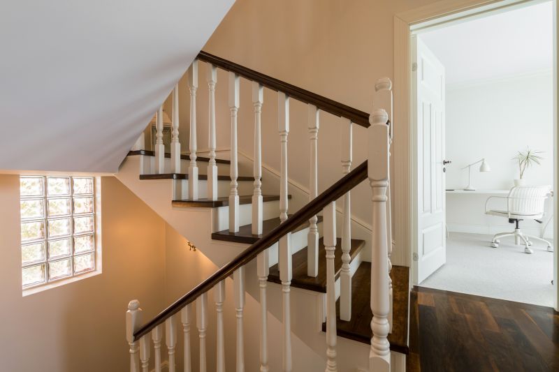 Curved Staircase Installation in Wilmington, NC