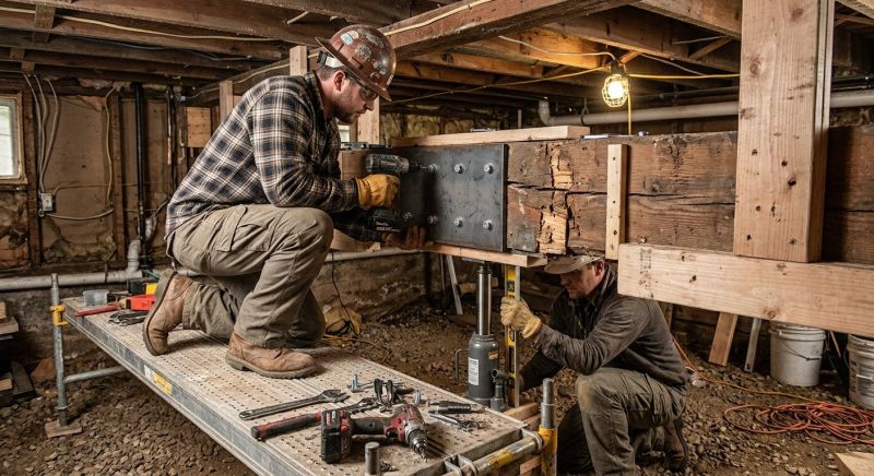 Floor Beam Repair in Wilmington, NC