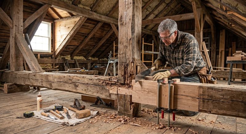 Floor Beam Repair in Wilmington, NC