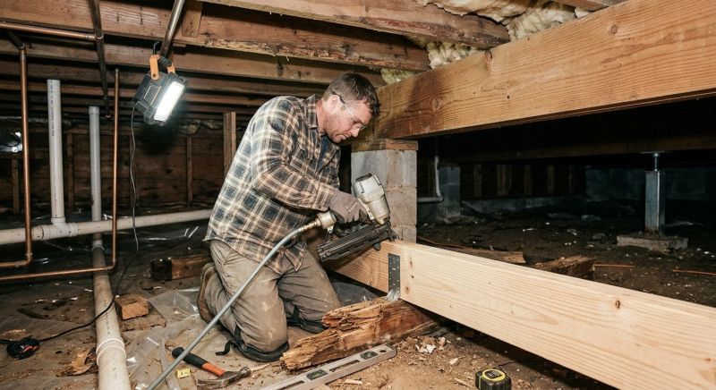 Floor Joist Replacement in Kansas City, KS