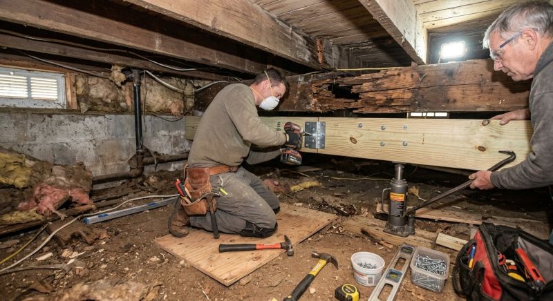 Floor Joists Replacement in Wilmington, NC