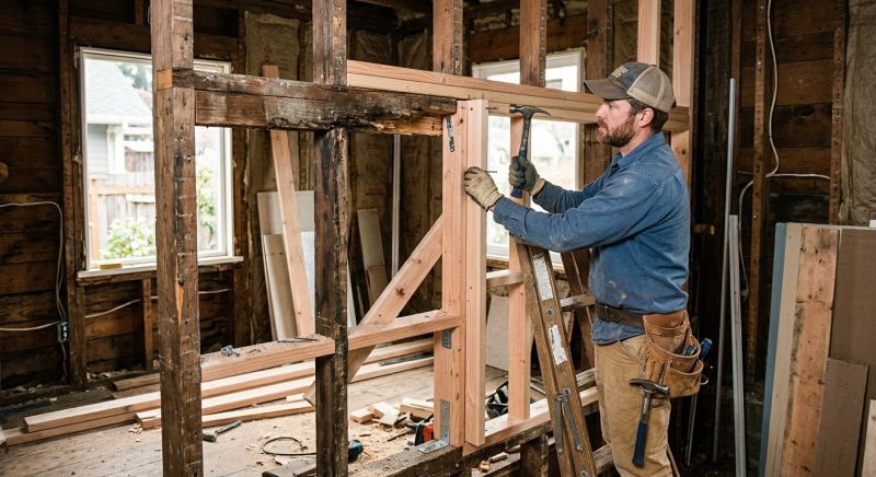 Framing Repair in Wilmington, NC