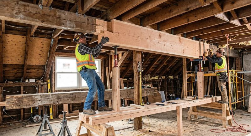 House Beam Replacement in Kansas City, KS