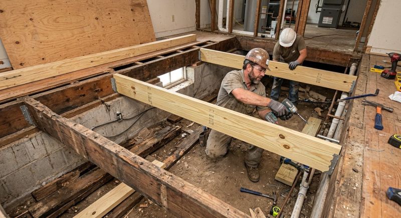 Joists Replacement in Wilmington, NC