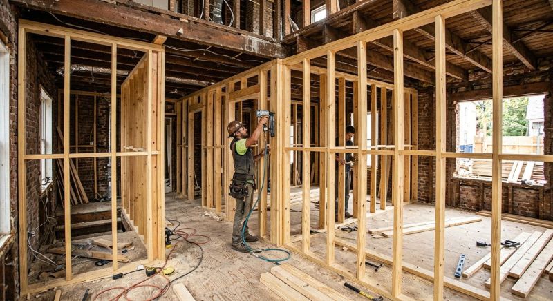 Renovation Framing in Conroe, TX