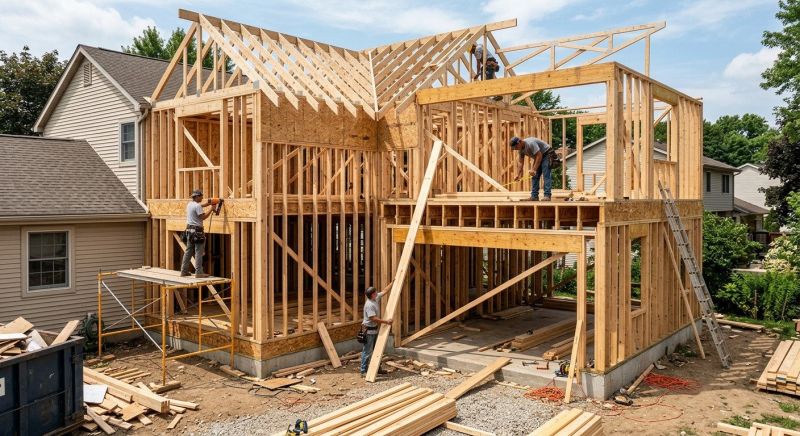 Renovation Framing in Kansas City, KS