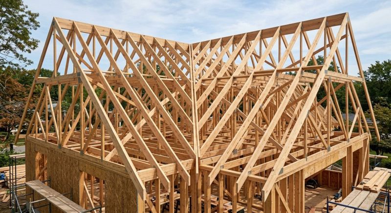 Roof Framing in Conroe, TX