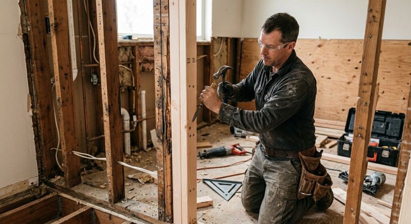 Roof Framing Repair in Kansas City, KS