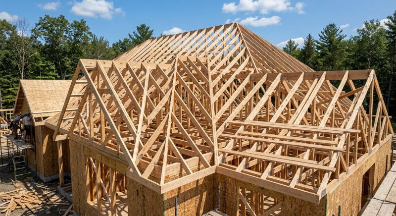 Roof Truss Framing in Wilmington, NC
