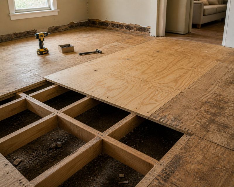 Structural Flooring Repair in Conroe, TX