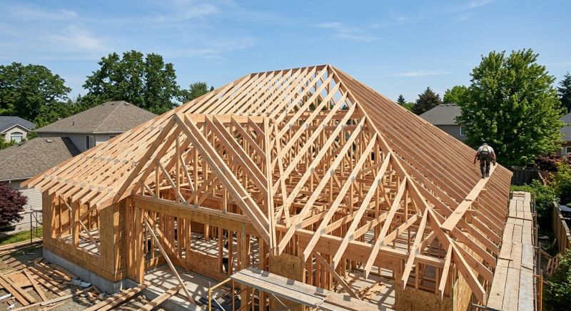 Structural Roof Framing in Wilmington, NC