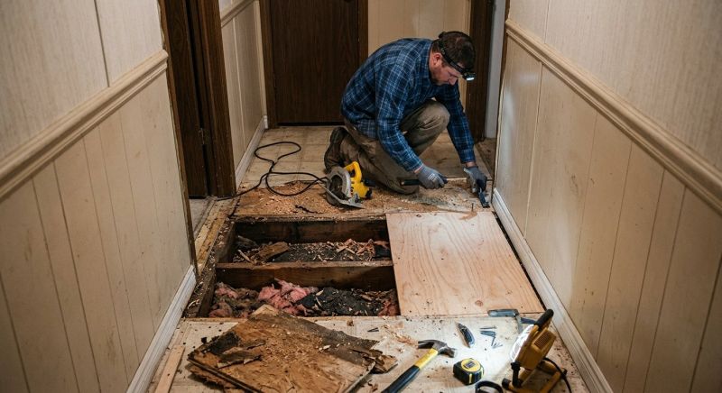 Subfloor Repair in Conroe, TX