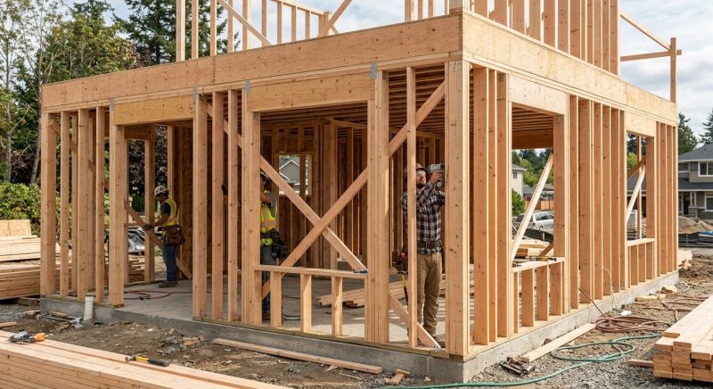 Timber Wall Installation in Wilmington, NC