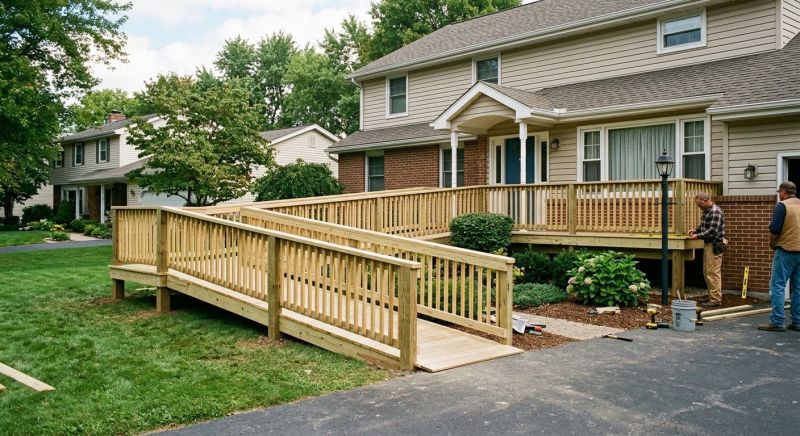 Wheelchair Ramp Construction in Wilmington, NC