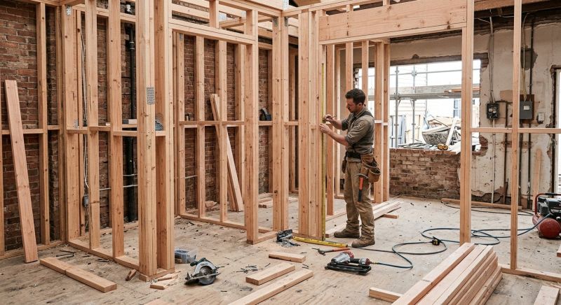 Wood Framing Construction in Conroe, TX