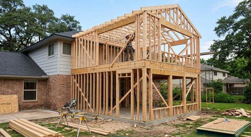 Wood Framing in Conroe, TX