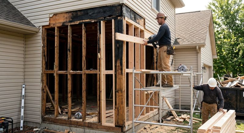 Wood Framing Repair in Wilmington, NC
