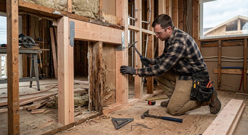 Wood Framing Repair in Kansas City, KS